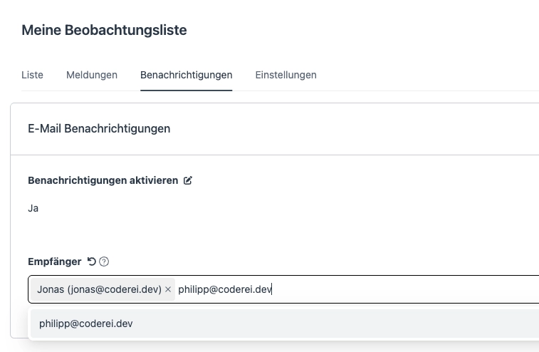 Screenshot der umfangreichen Suchfunktion für Unternehmen und Insolvenzverfahren